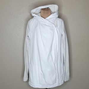 Lululemon Medium White Blissed Out wrap jacket